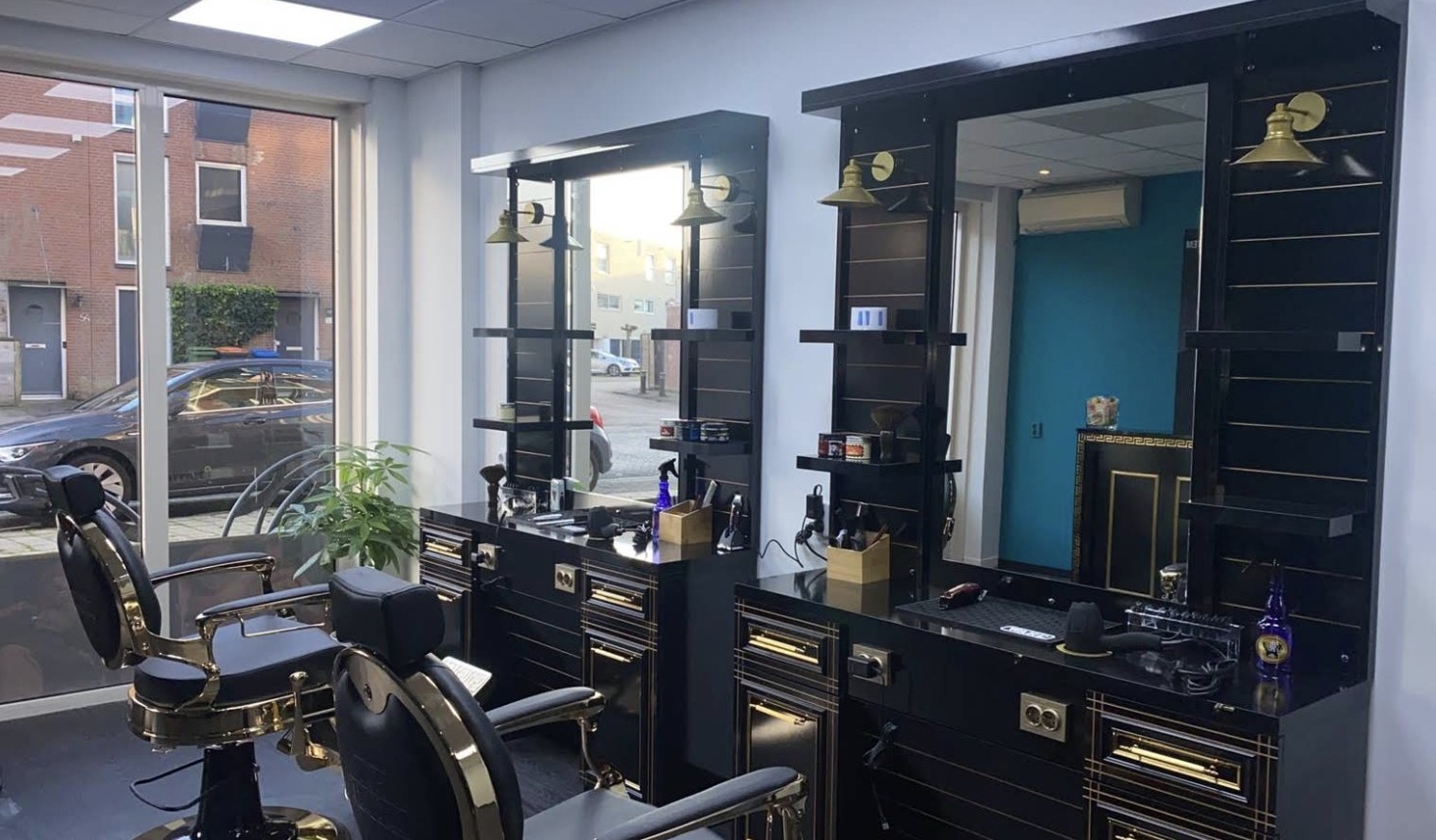 Barbershop Nieuwland Interieur